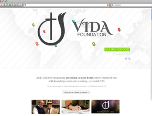 WEBSITE PROJECT: Vida Foundation (Church of God Affiliate Ministry)